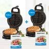 PowerXL Waffle Star Waffeleisen 18cm 2er Spar-Set inkl. Rezeptheft GRATIS