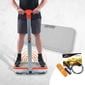 VibroShaper Fitness Vibrationsplatte mit Griff orange