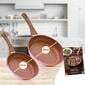 Livington Copper & Stone Pan 24 + 28 cm Pfannenset